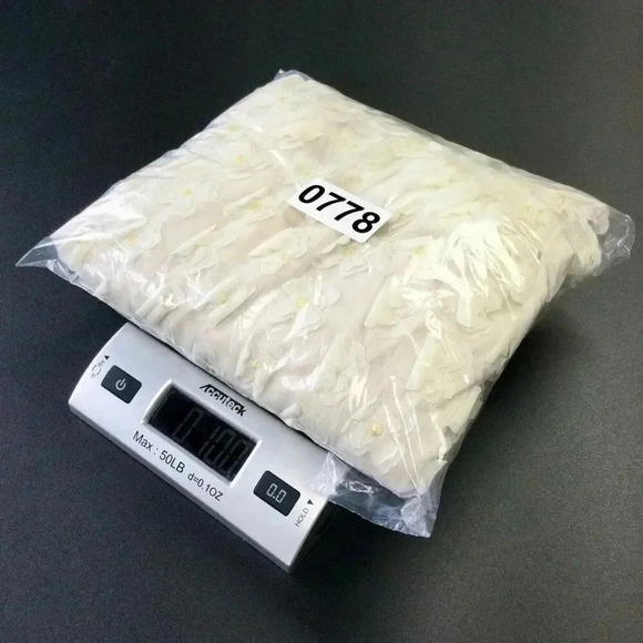 Tricot Chic Womens Ivory Gold Abito Flower Lace Textured Flare Mini Dress Size 6 - Picture 11 of 12